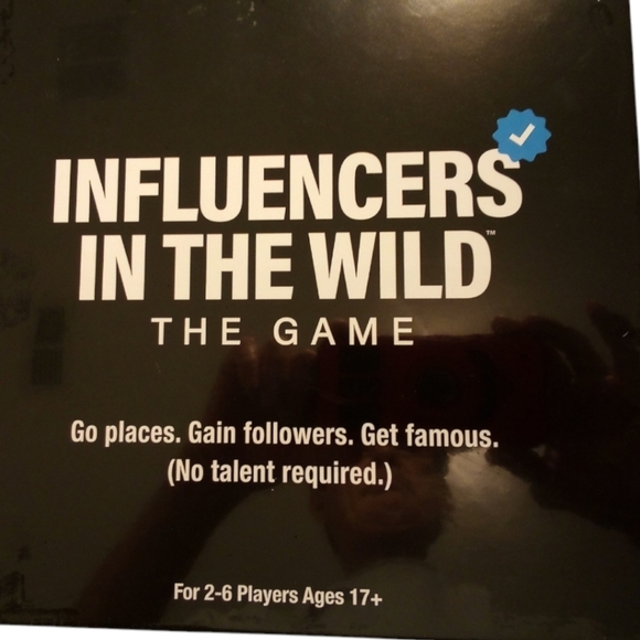 Influencers in the Wild Board Game - Ages 17 & up, Family Fun Night 2-6 … - Picture 1 of 7